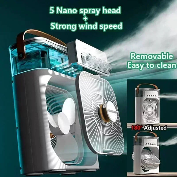 BreezeGlow Portable Cooler