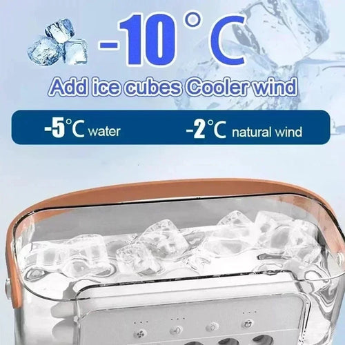 BreezeGlow Portable Cooler